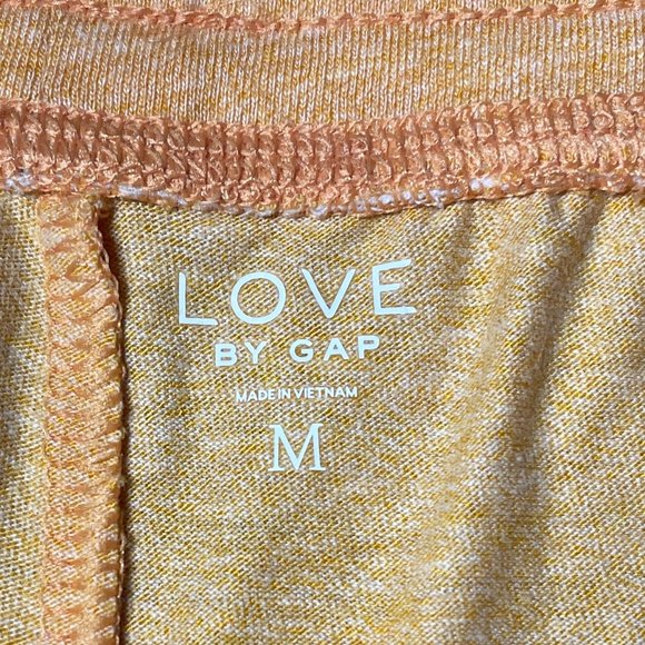NWT | Gap | Orange/Yellow Jersey Lounge Shorts | Medium NWT - Picture 3 of 6